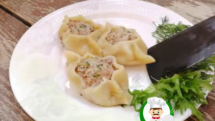 Открытые пельмени